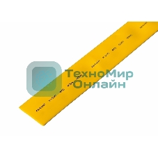 Трубка термоусадочная Rexant 25.0/12.5 1м желтый
