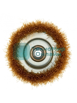 Щетка Matrix для УШМ, 125 мм, М14, 