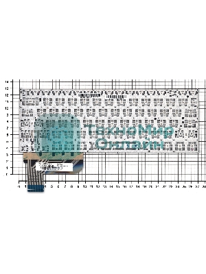 Клавиатура для ноутбука Asus Zenbook UX21A черная