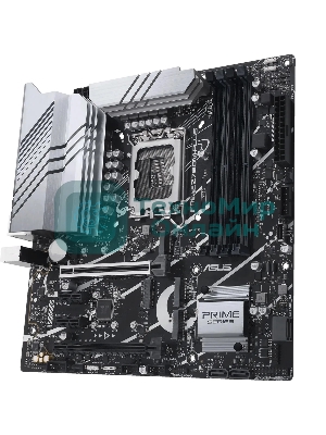 Материнская плата ASUS PRIME Z890M-PLUS WIFI, LGA 1851, Intel Z890, 4xDDR5, 6xSATA, 3xM.2, 1xPCIe 5.0 x16, 1xPCIe 4.0 x4, 2xPCIe 4.0 x1, 1xHDMI, 1xDP, 1x2.5Gb LAN, 2xUSB-A 2.0, 4xUSB-A 3.2 Gen 1, 1xUSB-A 3.2 Gen 2, 1xUSB-C 3.2 Gen 2x2, 3x3.5 мм, 7.1, mATX