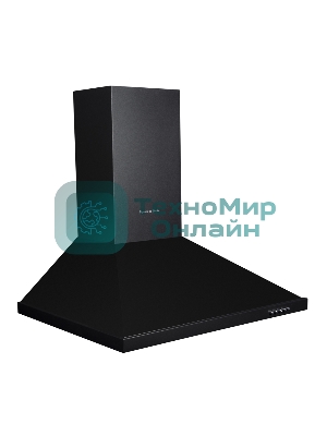 Вытяжка каминная Zigmund & Shtain K 139.6 B черный, 60 см, 500 куб. м/ч, 68 дБ