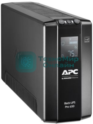 Источник бесперебойного питания APC Back-UPS Pro BR 650VA/390W