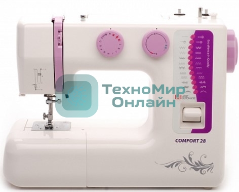 Швейная машина Comfort 28 24 операции, петля п/авт.,верт.челнок