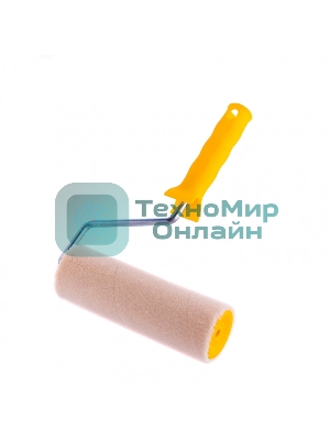 Валик Сибртех Лаки, 180 мм, ворс 5 мм, D 48 мм, D ручки 8 мм, велюр