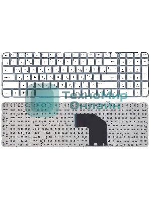 Клавиатура для ноутбука HP Pavilion G6-2000 белый без рамки