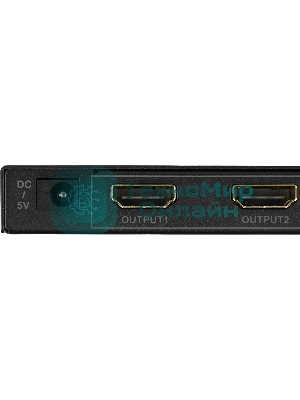 Сплиттер аудио-видео Premier 5-872-8V2 HDMI (f)/8xHDMI (f) черный