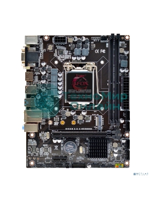 Материнская плата AFOX IH510D4-MA6-V2, LGA 1200, Intel H510, 2xDDR4, 3xSATA, 1xM.2, 1xPCI-E 4.0 x16, 1xPCI-E x1, 1xVGA, 1xHDMI, 1x 1Gb LAN, 2xUSB 2.0, 2xUSB 3.0, 2xPS/2, 6.1, mATX