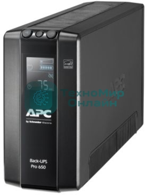 Источник бесперебойного питания APC Back-UPS Pro BR 650VA/390W