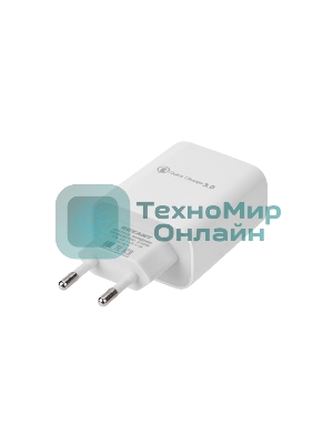 Сетевое зарядное устройство Rexant 3 x USB, 5V, 3 А + 1 А + 1 А, белый