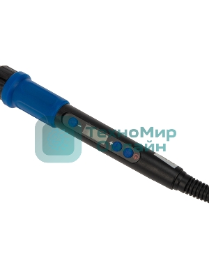 Паяльник Rexant, подставка, набор из 5 жал, цифровой, керамический нагреватель, 200-500 °C, 220 В/65 Вт