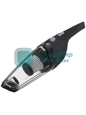 Пылесос ручной Ritmix CVC-003 черный/серый, 70 Вт, уборка сухая, пылесборник контейнер 0.32 л