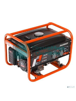 Электрогенератор бензиновый Patriot GRS 3700C, 2.9 кВт, 70 дБ, 40 кг