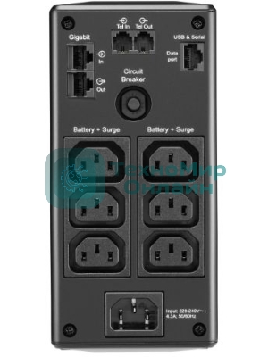 Источник бесперебойного питания APC Back-UPS Pro BR 650VA/390W
