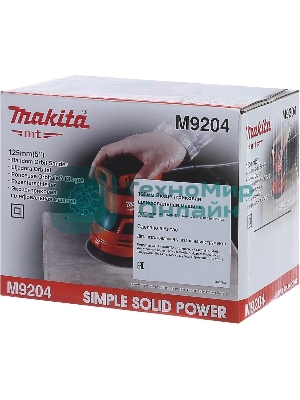 Эксцентриковая шлифовальная машина Makita M9204 240Вт