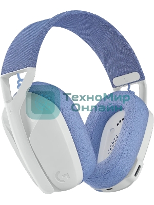 Гарнитура беспроводная Logitech Headset G435 LIGHTSPEED Wireless Gaming белый - Retail