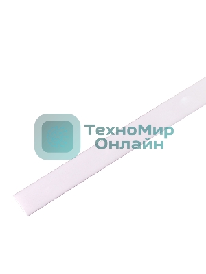 Трубка термоусаживаемая PROconnect ТУТ 40,0/20,0мм, белая, упаковка 10 шт. по 1м,