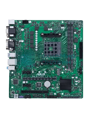 Материнская плата ASUS Pro A520M-C II/CSM, AM4, AMD A520, 2xDDR4, 4xSATA, 1xM.2, 1xPCI-E 3.0 x16, 2xPCI-E x1, 1xDVI-D, 1xDP, 1xHDMI, 1xVGA, 1x 1Gb LAN, 2xUSB-A 2.0, 4xUSB-A 3.2 Gen 1, 3x3.5 мм, Micro-ATX