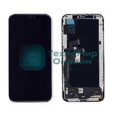 Дисплей для iPhone XS в сборе с тачскрином (AMOLED Fox) черный