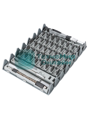 Отвертка с набором бит 126 в 1