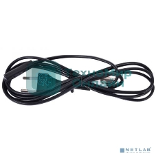 Кабель питания Cablexpert аудио/видео 0,5м, CEE 7/16 - C7, VDE, 2-pin, 2х0,75, черный, пакет (PC-184-VDE-0.5M)