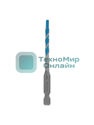 Сверло универсальное Gross Multipurpose PRO, 6-гр. хвостовик, 5мм