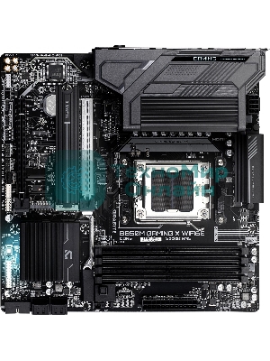Материнская плата Gigabyte B850M GAMING X WIFI6E/WF6E, Socket AM5, AMD B850, 4xDDR5, 4xSATA, 2xM.2, 1xPCI-E 5.0 x16, 1xPCI-E 3.0 x4, 1xHDMI, 2xDP, 1x 2.5Gb LAN, 1xUSB-C 3.2 Gen 2, 1xUSB-A 3.2 Gen 2, 2xUSB-A 3.2 Gen 1, 4xUSB-A 2.0, 3x3.5 мм, 7.1, Micro-ATX
