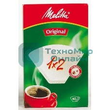 Фильтры для кофе Filtero №2/40, для кофеварок капельного типа, бумажные, 40 шт