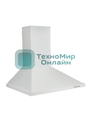 Вытяжка каминная Zigmund & Shtain K 139.6 W белый, 60 см, 500 куб. м/ч, 68 дБ