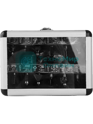 Набор фрез Sturm! 9016-RB-S8-12-3 в металлическом кейсе 12шт