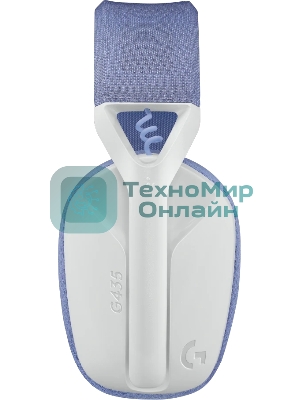 Гарнитура беспроводная Logitech Headset G435 LIGHTSPEED Wireless Gaming белый - Retail