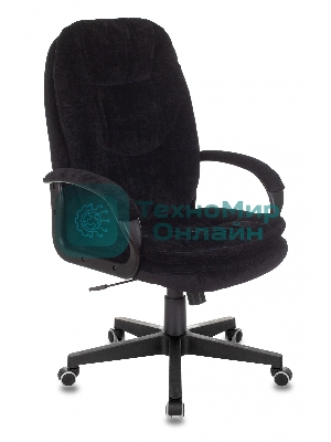 Кресло руководителя Бюрократ CH-868N Fabric черный Light-20, крестовина пластик