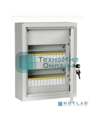 Корпус металлический ЩРн-24з-1 38 УХЛ3 IP31 IEK MKM13-N-24-31-Z