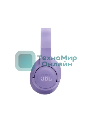 Беспроводные/проводные наушники JBL Tune 720BT фиолетовый, полноразмерные, Bluetooth + проводной, быстрая зарядка