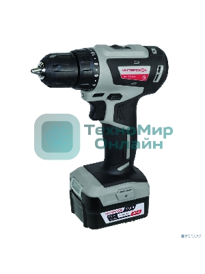 Дрель-шуруповерт ИНТЕРСКОЛ ДА-10/14,4В, 14,4 В, 2 Ач, 38 Нм, бесщеточный