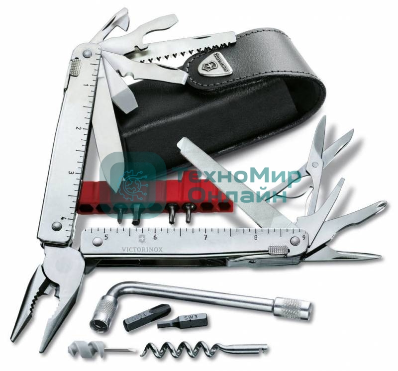 Мультитул Victorinox SwissTool X Plus (3.0338.L) 115мм 39функций серебристый карт.коробка