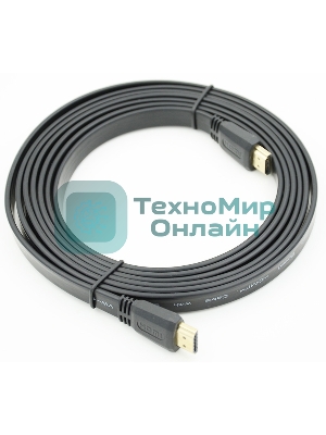 Кабель аудио-видео Behpex HDMI (m)/HDMI (m) 3м. черный