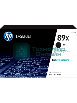 Картридж лазерный HP CF289X черный для HP LJ M507/MFP M528 (10000 стр.)