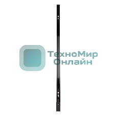 Шинопровод однофазный с кабельным вводом и заглушкой для трековых светильников Rexant 1 м черный