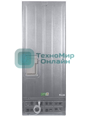 Холодильник Maunfeld MFF1857NFW белый мат. инвертер двухкамерный 336/117л морозилка снизу