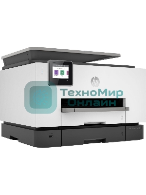 МФУ струйное HP Officejet Pro 9023 AiO (1MR70B), A4, цветной, до 24 стр/мин. (ч/б) до 20 стр/мин. (цвет), скан. до 15 стр/мин. (ч/б) 8 стр/мин. (цвет), 1200x1200dpi, USB, RJ-45, Wi-Fi, Air Print
