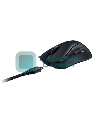 Мышь беспроводная/проводная Razer DeathAdder V3 Pro черный, 30000 dpi, радиоканал, USB, кнопки - 6