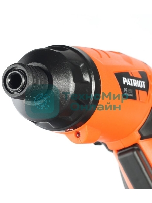Отвертка аккумуляторная PATRIOT PS 136Li Li-Ion, 3.6 В/1,5 Ач, Реверс, 200 об/мин, 3,5 Нм, патрон: НЕХ 1/4