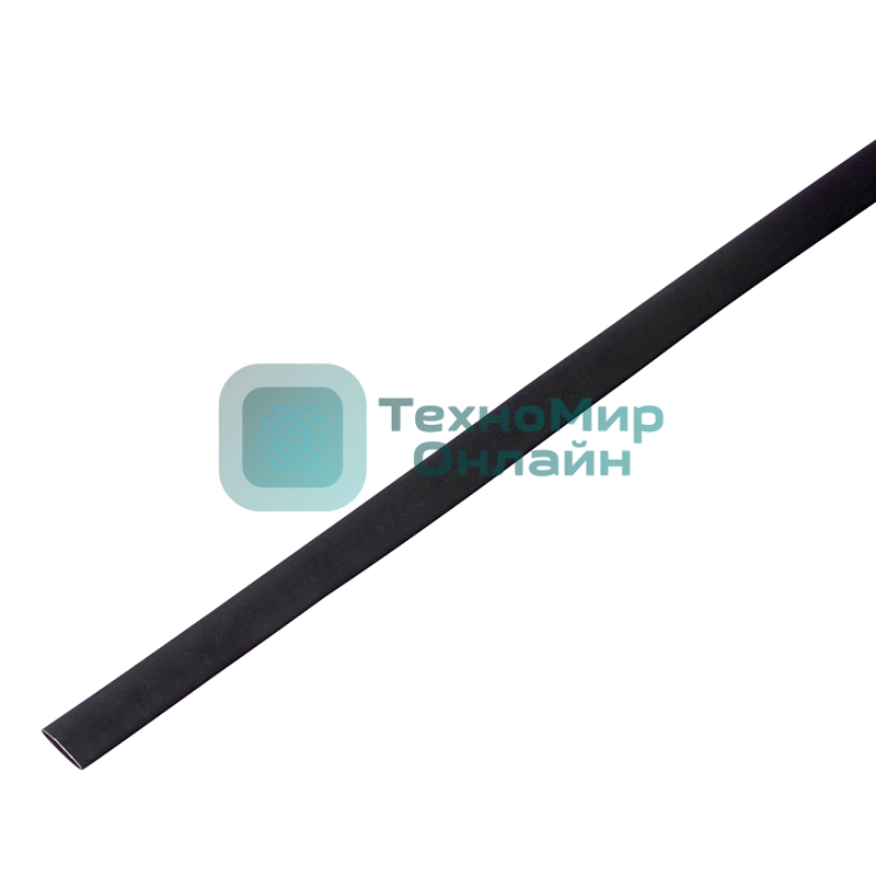 Трубка термоусаживаемая PROconnect ТУТ 40,0/20,0мм, черная упаковка 10 шт. по 1м,