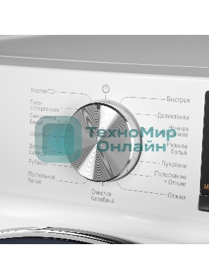 Стиральная машина Maunfeld MFWM148WH02 белый, загрузка фронтальная 8 кг, 1400 об/мин., класс: А+++