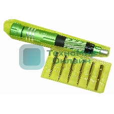 Отвертка со сменными насадками Best BST-8927B зеленая