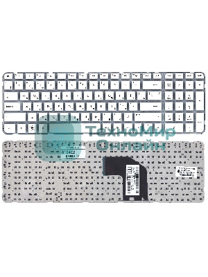 Клавиатура для ноутбука HP Pavilion G6-2000 белый без рамки