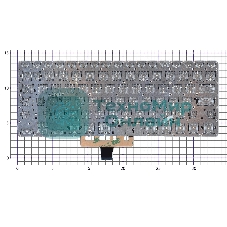 Клавиатура для ноутбука Asus ZenBook Flip 14 UX461FA черная с подсветкой