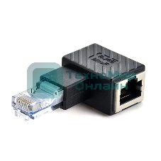 Удлинитель сетевого кабеля мама-папа угловой вправо