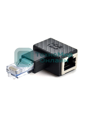 Удлинитель сетевого кабеля мама-папа угловой вправо