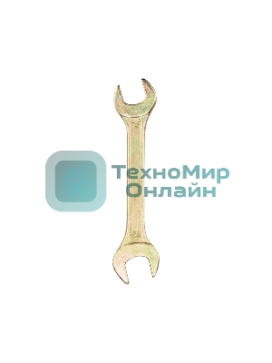 Ключ гаечный рожковый Rexant 14х15 мм, желтый цинк